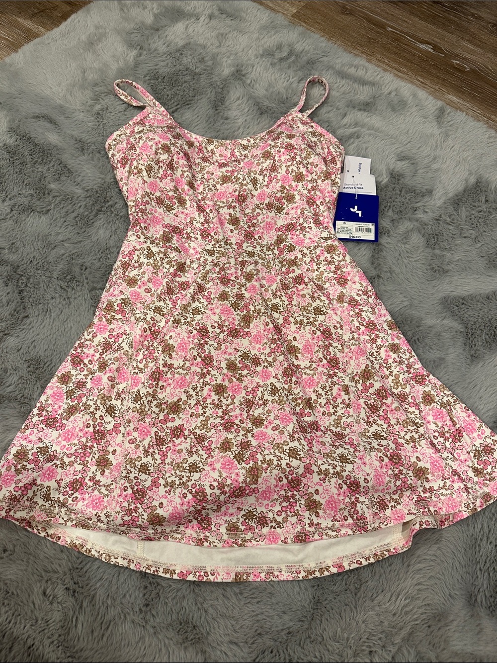 Cute Pink Floral active dress Joy Lab size Small - Picture 2 of 5